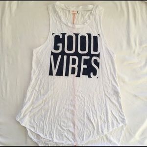 Sundry Top “Good Vibes”